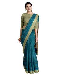 Buy Floral Pure Cotton Saree By SARIKA Brand