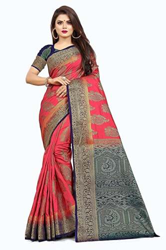 Buy Banarasi Silk Saree By Bhojalram Creation by BHOJALRAM CREATION