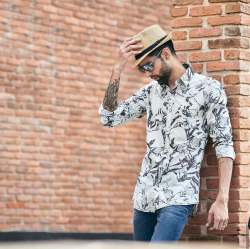Stylish Printed Shirt For Male