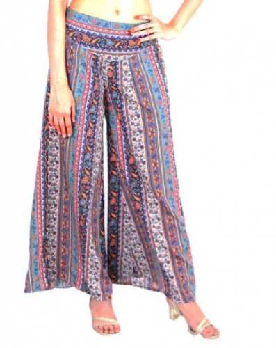 Casual Wear Printed Palazzo Pant  by Shopolica