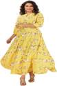 Buy ETHNIC EMPIRE Cotton Anarkali Gown At Retail thumb 1