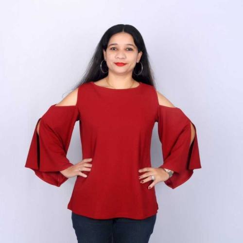 Get ETHNIC EMPIRE Brand Maroon Top At Wholesale by Ethnic Empire