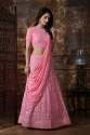 Buy Pink Lehenga By Divine Exim Brand thumb 1