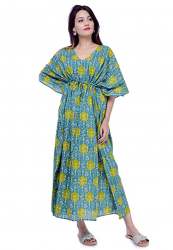 Buy Floral Cotton Kaftan At Wholesale