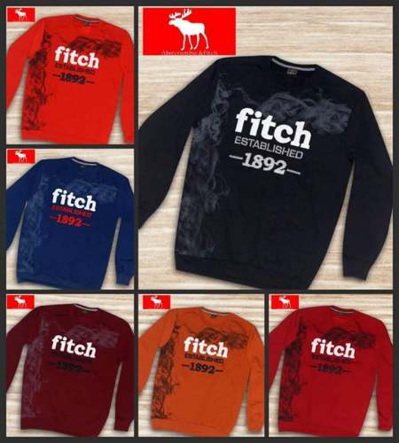 Mens Round Neck Full Sleeve T shirt 