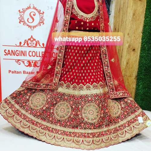 Exclusive Bridal Lehenga  by Sangini collection