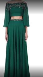 Exclusive Designer Crop Top Lehenga