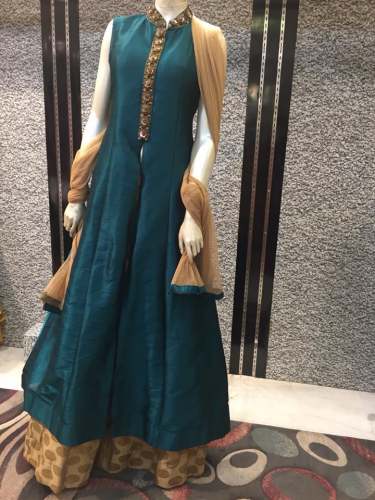 Latest Plain Anarkali Suit Collection by Umang Sarees