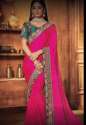 Ladies Embroidery Work Saree