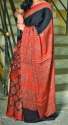 party-wear-ajrakh-block-printed-saree