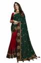 Buy Embroidery Work Saree By Krisha Fashion thumb 1