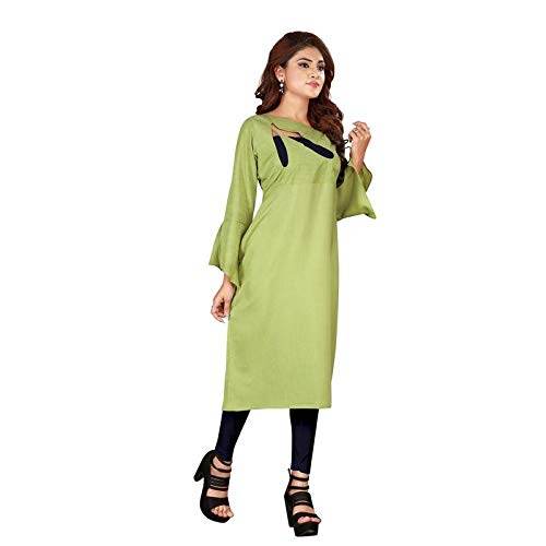 Buy Krisha Fashion Silk Rayon Kurti At Wholesale by Krisha Fashion