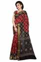 Buy Art Silk Bandhani Saree By Mizzific Brand