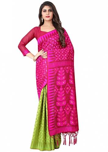 Buy Dhakai Jamdani Saree By MIZZIFIC Brand