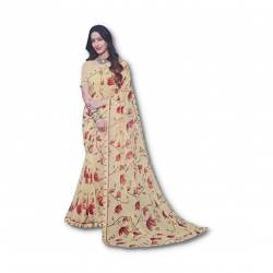 Buy Georgette Printed Saree By Vishal Prints