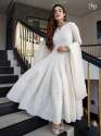 BEAUTIFUL ANARKALI CHIKAN SEQVENS GOWN WITH chuni thumb 6