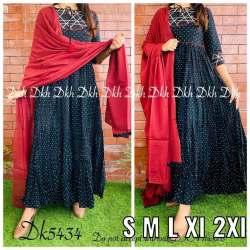 Buy Anarkali Flared Kurti By Yagnaseni Brand