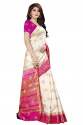 Buy Kanjivaram Silk Saree By YAGNASENI Brand