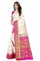 Buy Kanjivaram Silk Saree By YAGNASENI Brand thumb 1