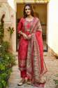Festive Wear Bandhani Muslin Printed Suit  thumb 1