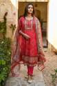 Festive Wear Bandhani Muslin Printed Suit  thumb 9
