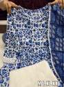 Indigo Danu Print Blue Ghera Kurti Set   thumb 8