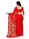 Buy Darshita International Red Saree At Wholesale thumb 1