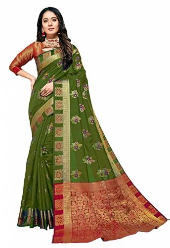 Buy Kanjivaram Silk Sari By Darshita International by Darshita International