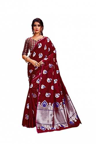 Buy Georgette Saree By Glemora Brand by Glemora