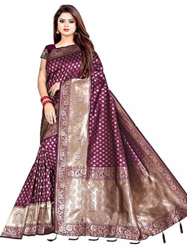 Buy Glemora Brand Kanjivaram Saree At Retail Price by Glemora