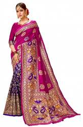 Buy Glemora Brand Printed Saree At Retail