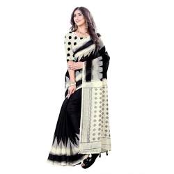 Buy Ikkat Cotton Slub Saree By SATTVA Brand