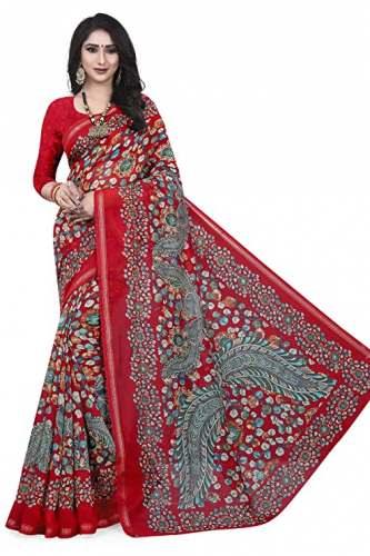 Buy SATTVA Brand Kalamkari Print Saree by Sattva