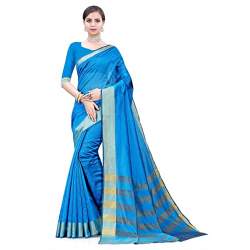 Buy SATTVA Brand Polycotton Saree At Wholesale