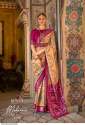 Wedding Wear Maharani Patola Saree By Rewaa  thumb 8