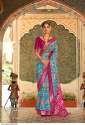 Wedding Wear Maharani Patola Saree By Rewaa  thumb 9