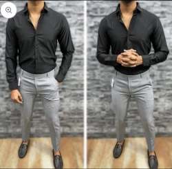 Party Wear Men Lycra shirts