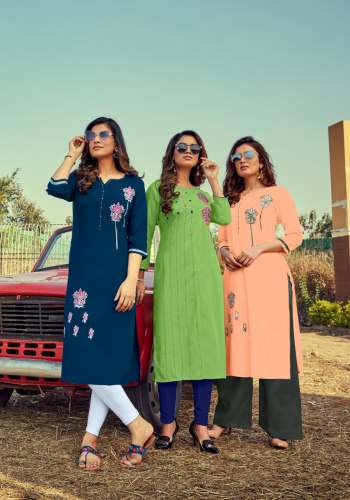 Ladies Designer Embroidered Kurti PRISHA VOL-1 