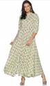 Ladies Rayon Anarkali Style Long Kurti