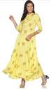 Ladies Rayon Anarkali Style Long Kurti thumb 2