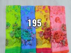 Marble Chiffon Printed Saree