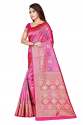Buy Drapme Brand Banarasi Silk Saree At Wholesale thumb 1