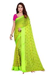 Buy Woven Chiffon Saree By Drapme