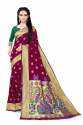 buy-banarasi-silk-magenta-color-by-refof-export