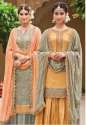 Ladies Designer Palazzo Suit With Dupatta thumb 2