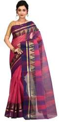 Buy Tant Pure Cotton Saree By Aahiri Brand