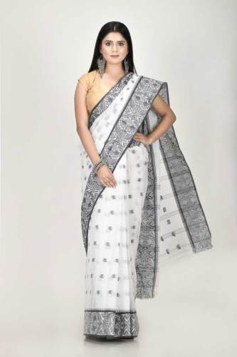 Buy Tant Pure Cotton Saree By Aahiri by Aahiri