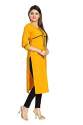 Buy Fancy Yellow Regular Kurta By HAVIYA Brand  thumb 1
