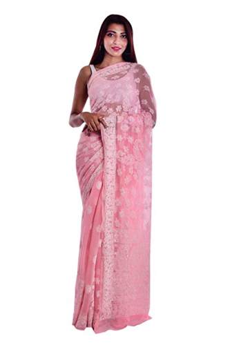 Buy Rohia Brand Chiffon Saree For Women by Rohia