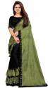 Buy Lycra Blend Saree By A3 Fashion Brand Seller